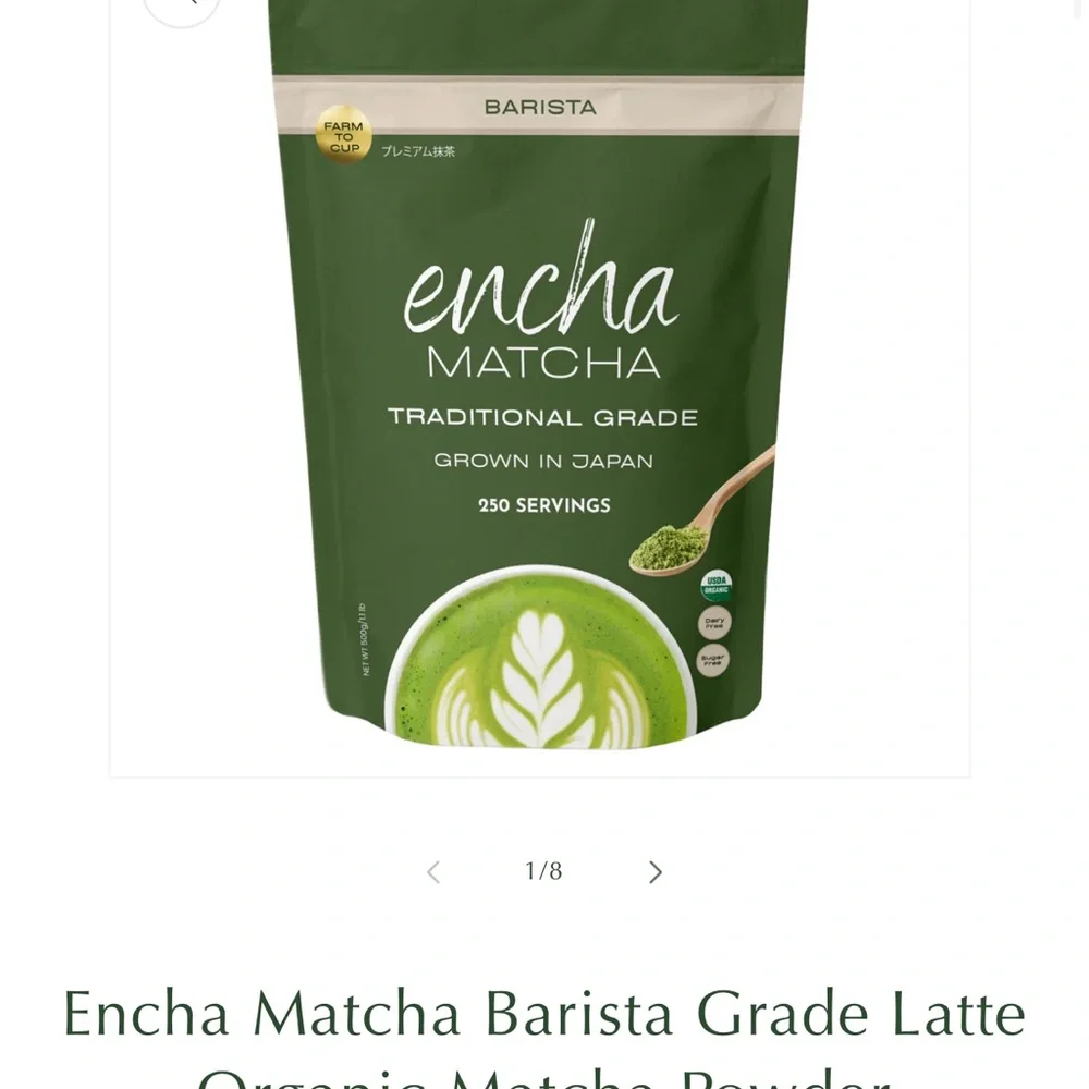Encha Matcha Barista Grade Latte Powder